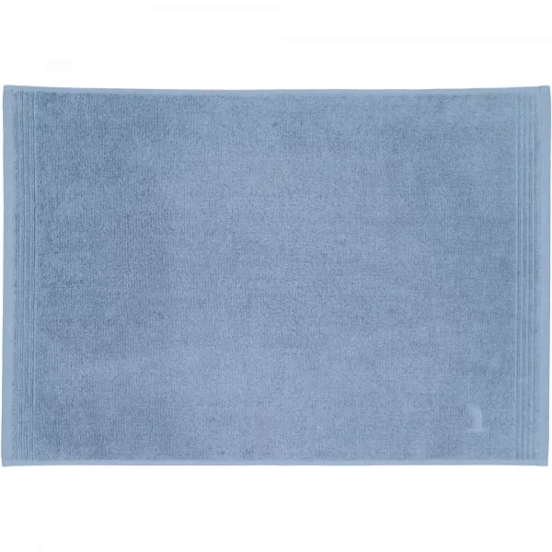 Möve Badematten Superwuschel - Farbe: steel blue - 847 - 50x70 cm günstig online kaufen