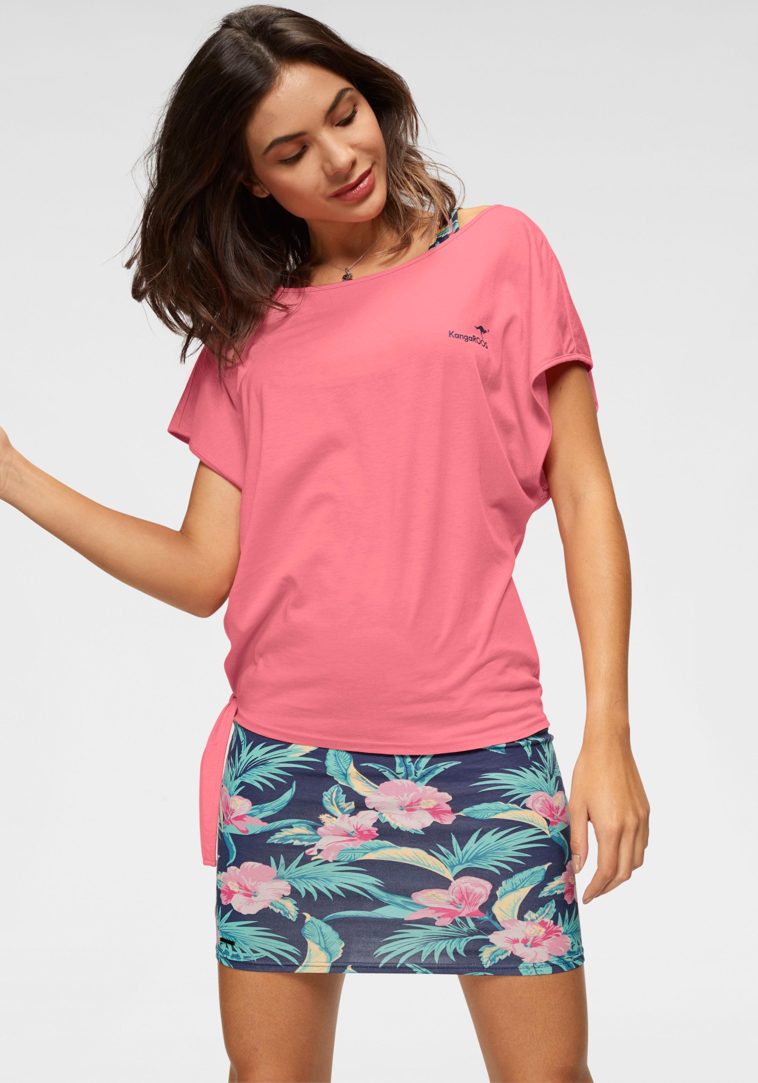 KangaROOS Shirtkleid (2-tlg) mit Rundhalshirt günstig online kaufen