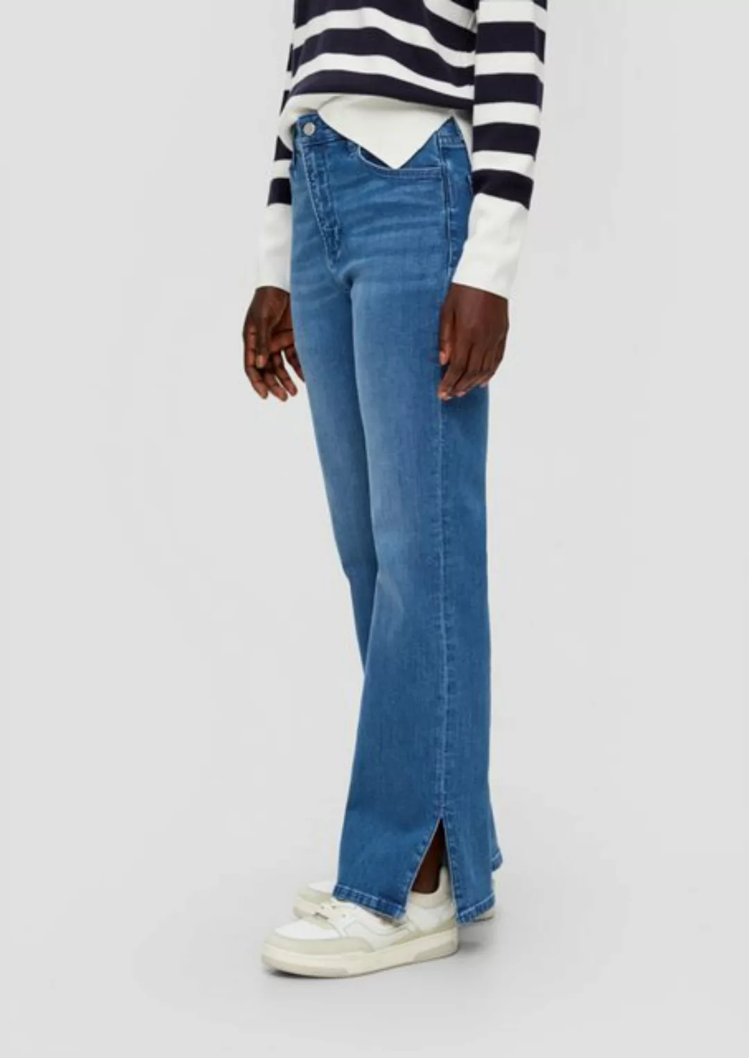 s.Oliver 5-Pocket-Jeans Jeans Selina / Slim Fit / High Rise / Flared Leg La günstig online kaufen