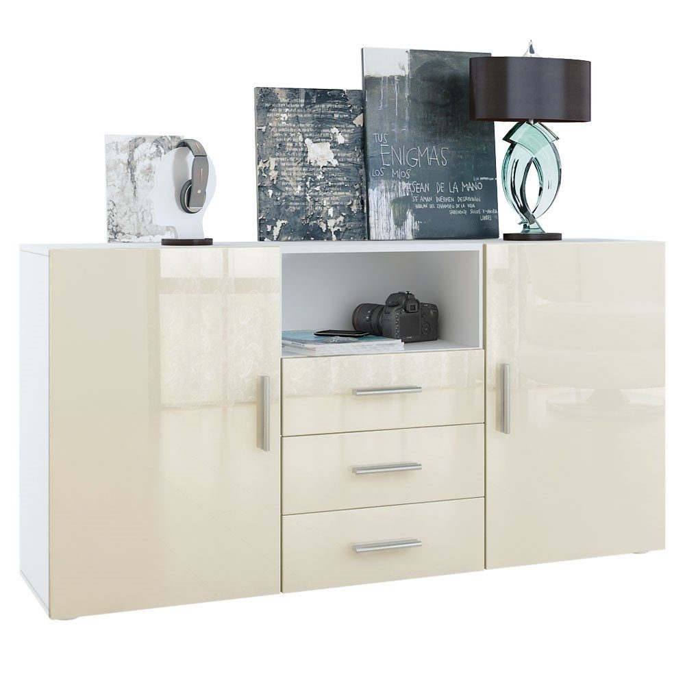 Vladon Sideboard Skadu (Kommode, mit 2 günstig online kaufen