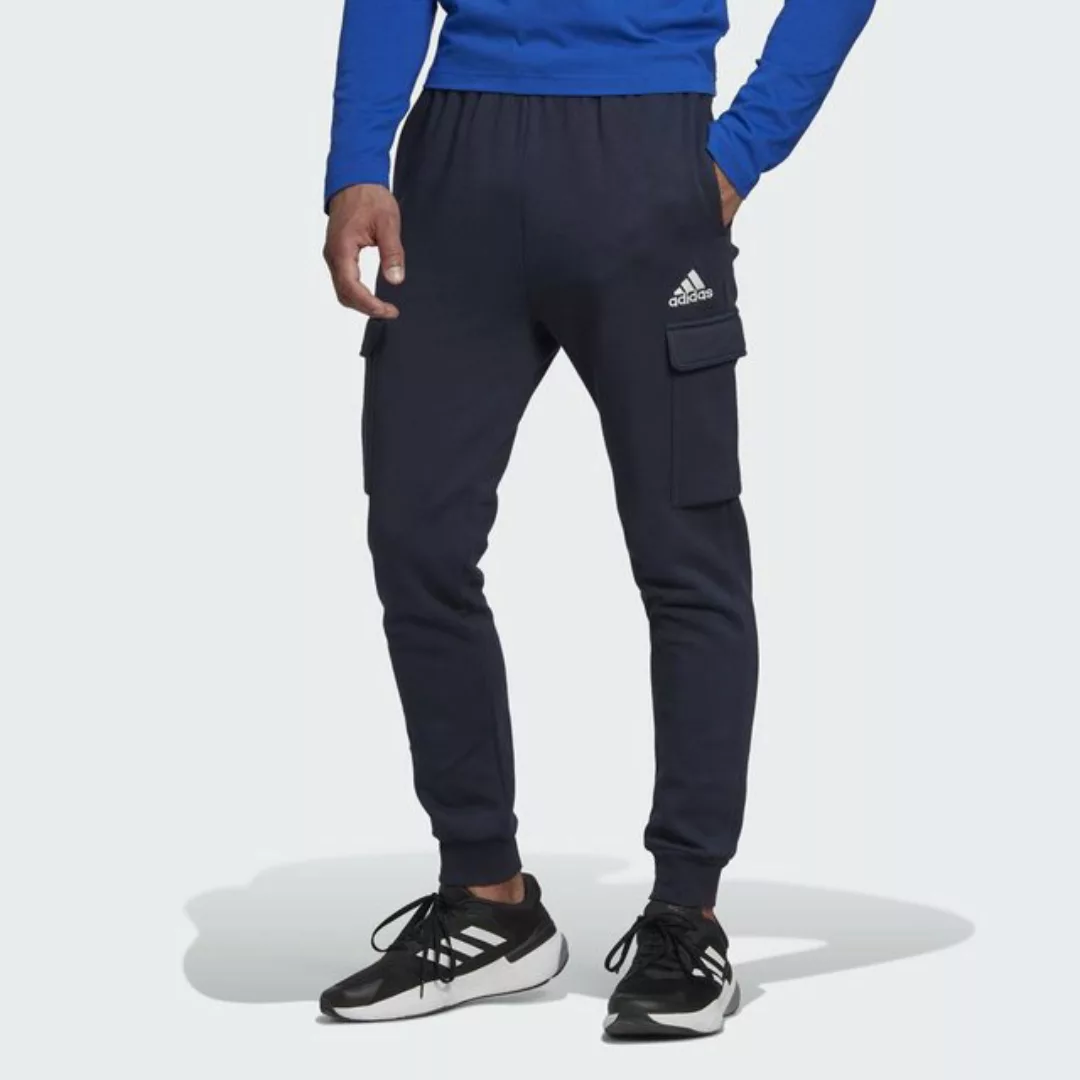 adidas Sportswear Cargohose ESSENTIALS FLEECE REGULAR TAPERED CARGOHOSE günstig online kaufen