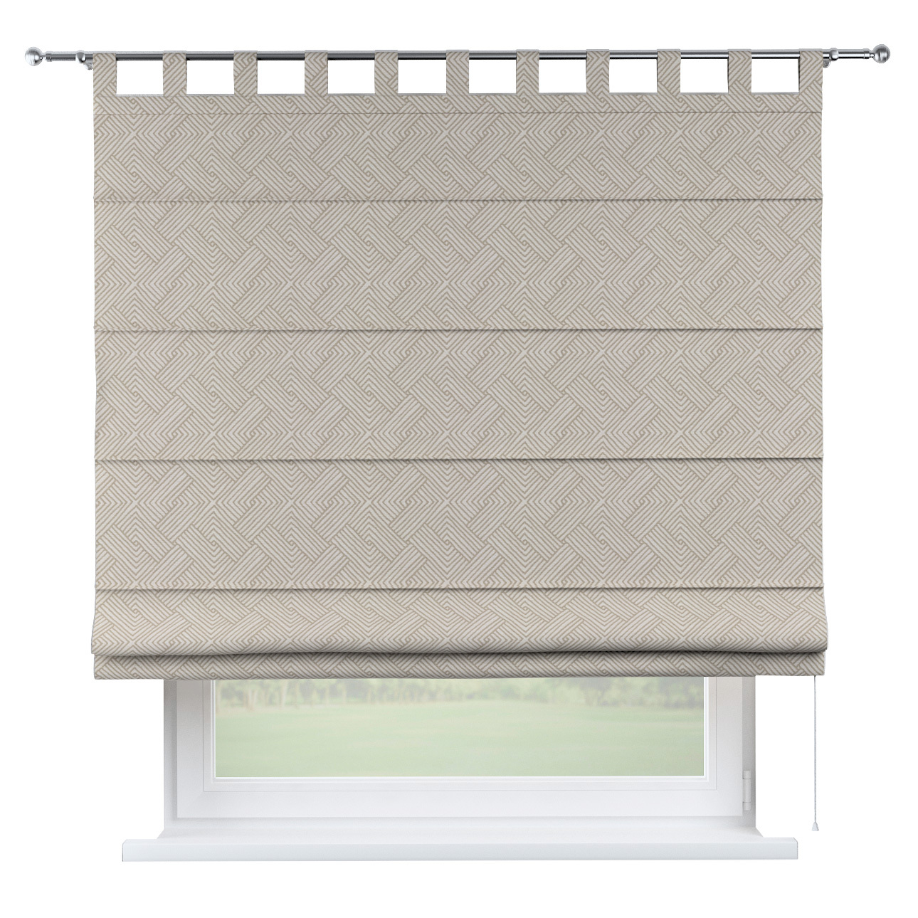 Dekoria Raffrollo Verona, beige-creme, 50 x 60 cm günstig online kaufen