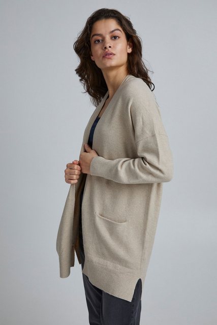 Ichi Cardigan IHALPA CA7 - 20110977 Langer Cardigan mit Taschen günstig online kaufen