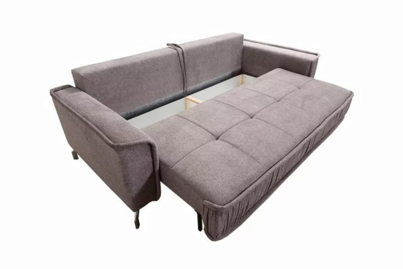 Fun Möbel 3-Sitzer Schlafsofa Sofa FLORENCE in Stoff Bubble oder Element, i günstig online kaufen