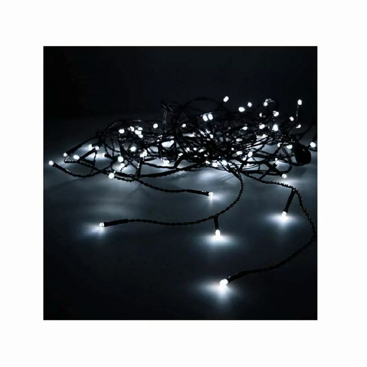 Led-lichtvorhang Edm Icicle Easy-connect Weiß (200 X 50 Cm) günstig online kaufen