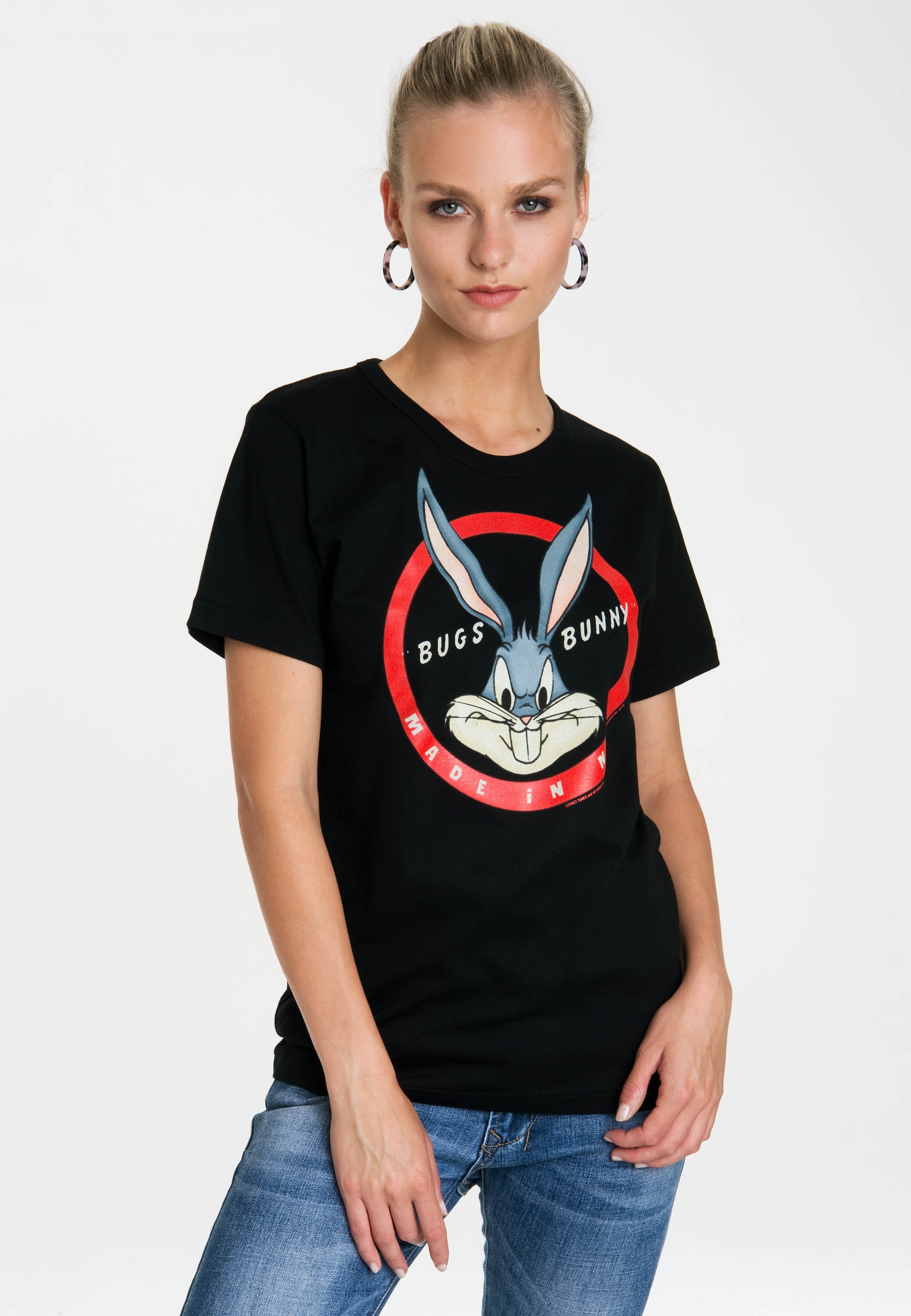 LOGOSHIRT T-Shirt "Looney Tunes", mit lizenziertem Originaldesign günstig online kaufen