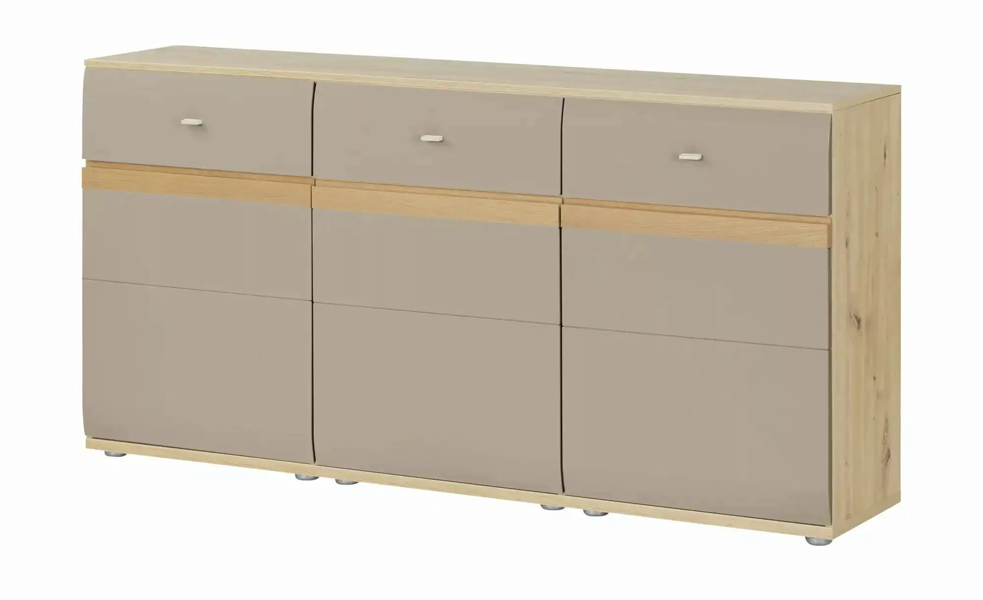 Sideboard  Binz ¦ grau ¦ Maße (cm): B: 180 H: 90 T: 40.0 Kommoden & Sideboa günstig online kaufen