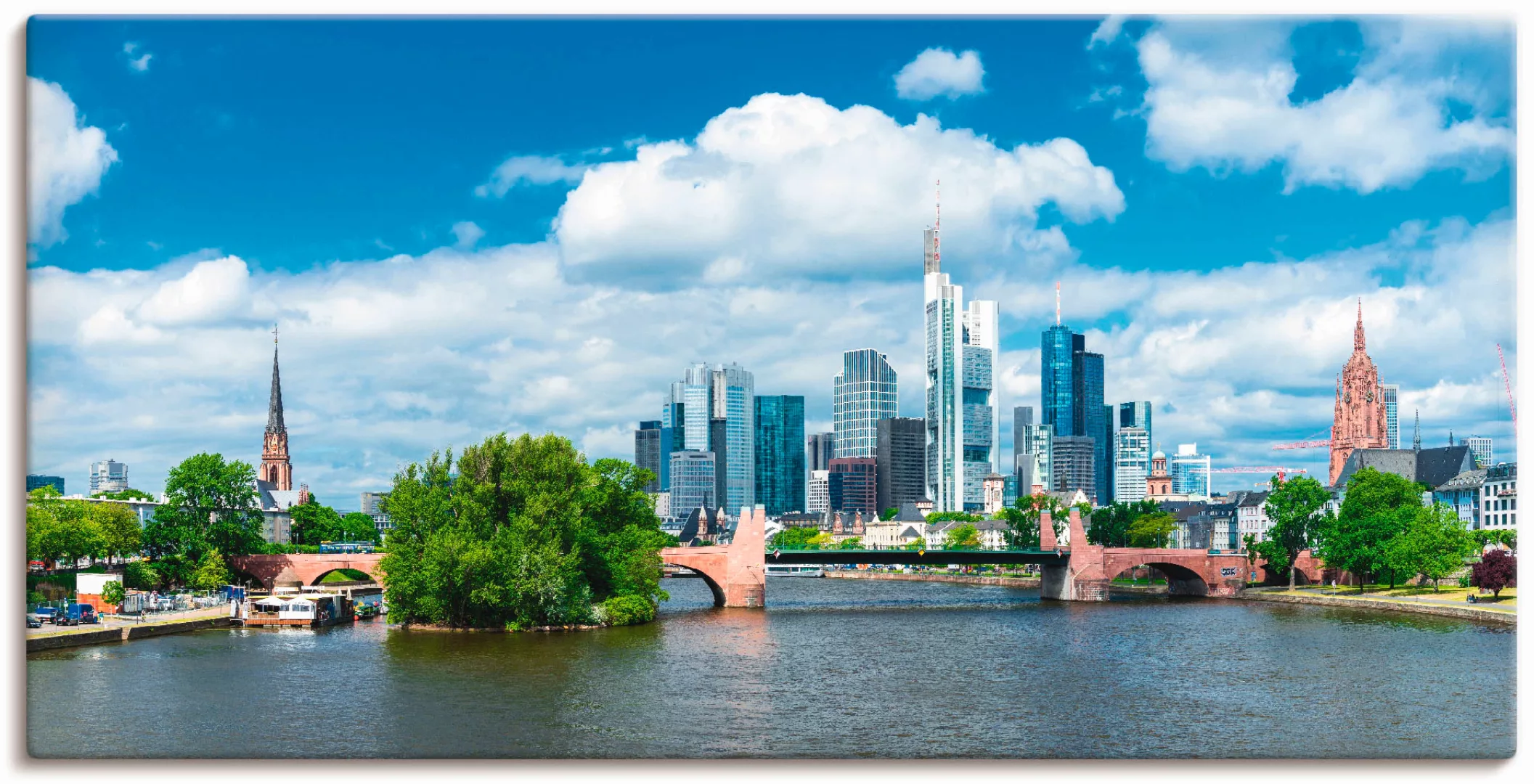 Artland Wandbild "Frankfurt am Main", Deutschland, (1 St.) günstig online kaufen