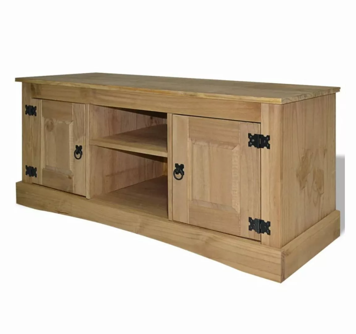 vidaXL TV-Schrank TV-Schrank Mexiko-Stil Kiefernholz 120x40x52 cm (1-St) günstig online kaufen