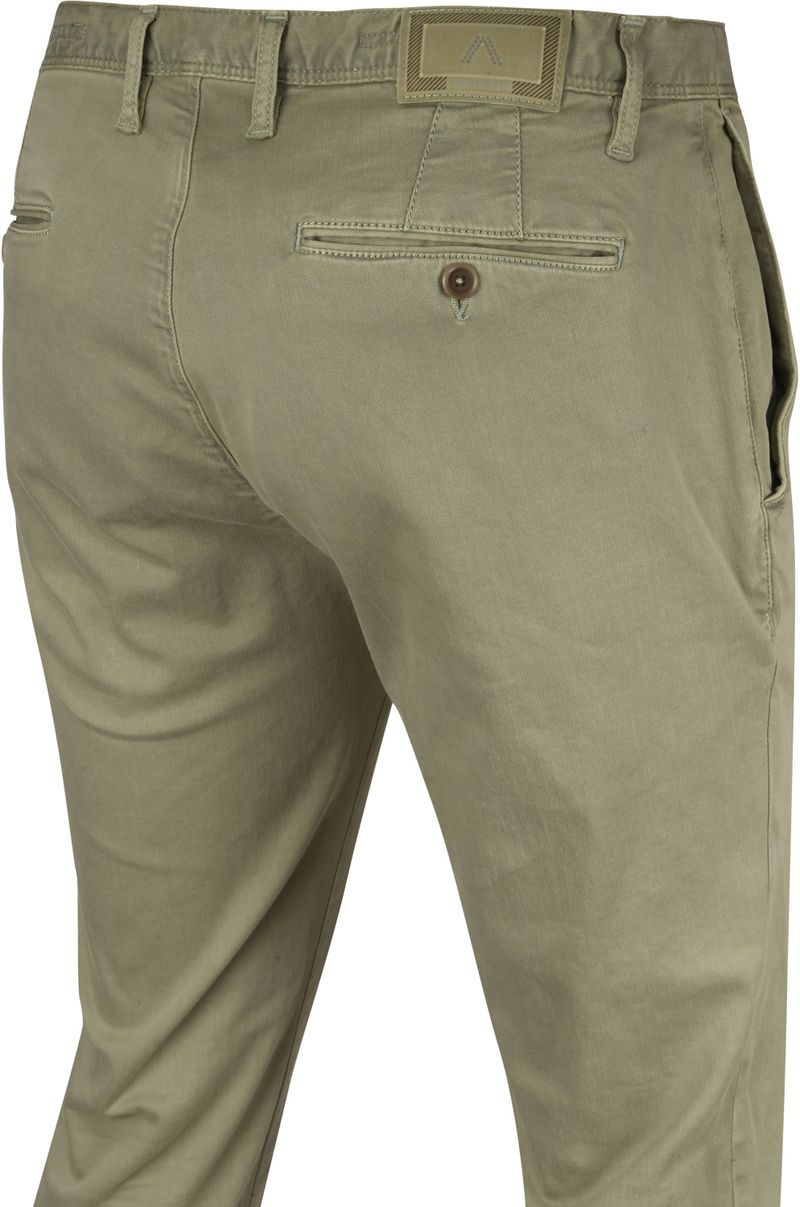 Alberto Rob Stretch Chino Grün - Größe W 35 - L 34 günstig online kaufen