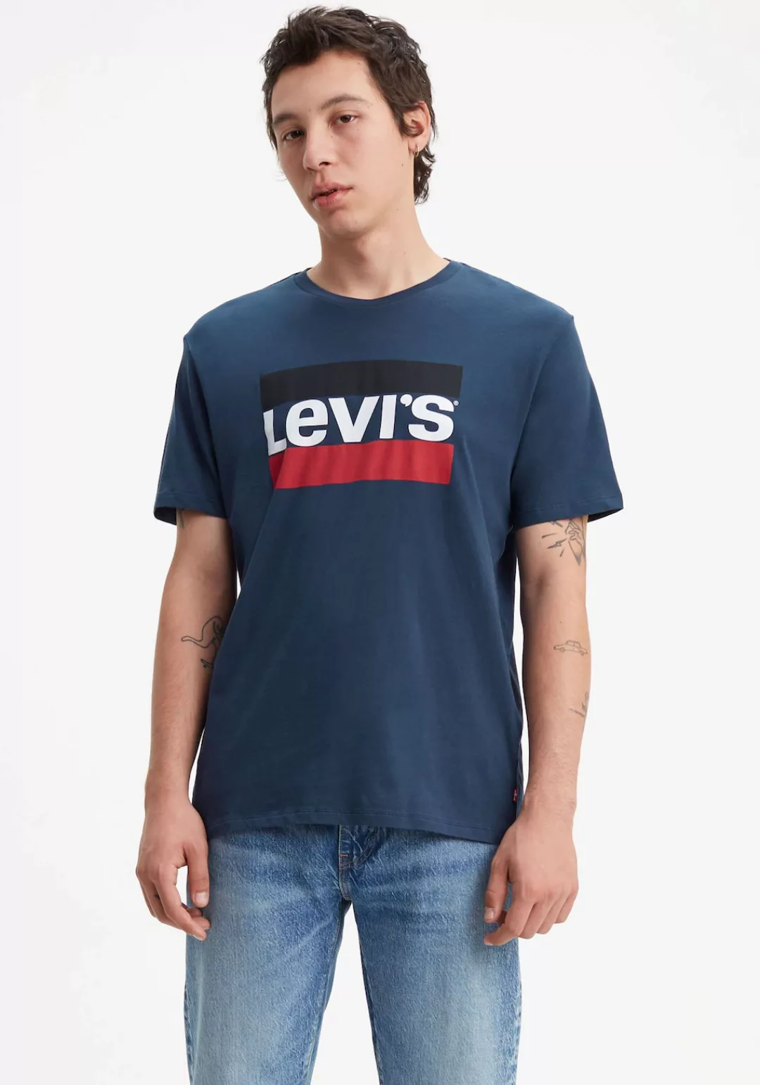 Levis T-Shirt, mit großem Logoprint günstig online kaufen