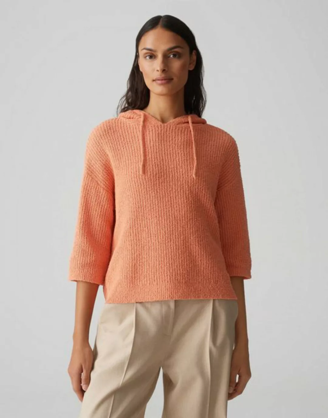 OPUS Strickpullover Padalie pale orange günstig online kaufen