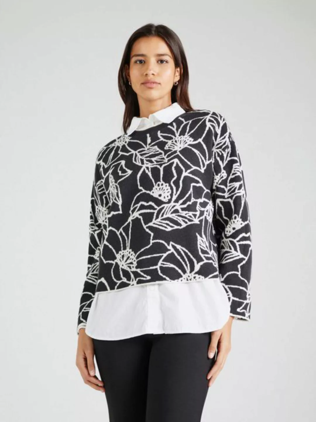 Vero Moda Strickpullover VMNEW FLORA (1-tlg) Plain/ohne Details günstig online kaufen