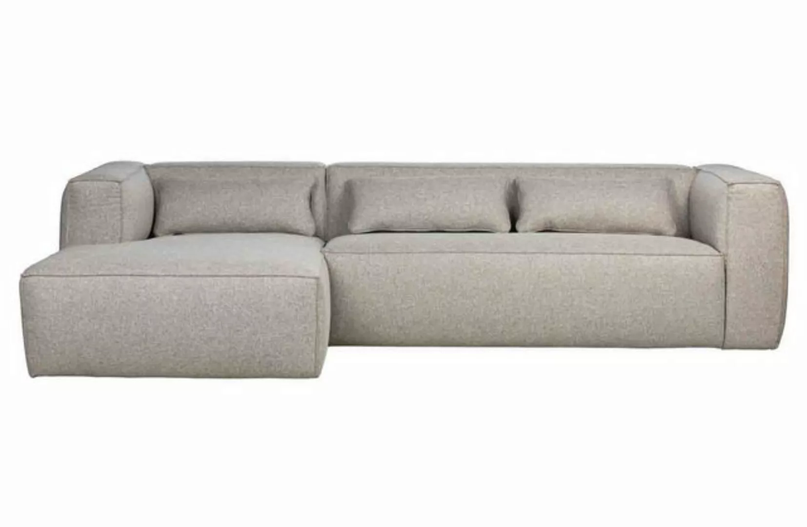 WOOOD Ecksofa "Bean", mit Ottomane, inklusive Kissen, Breite 305 cm günstig online kaufen