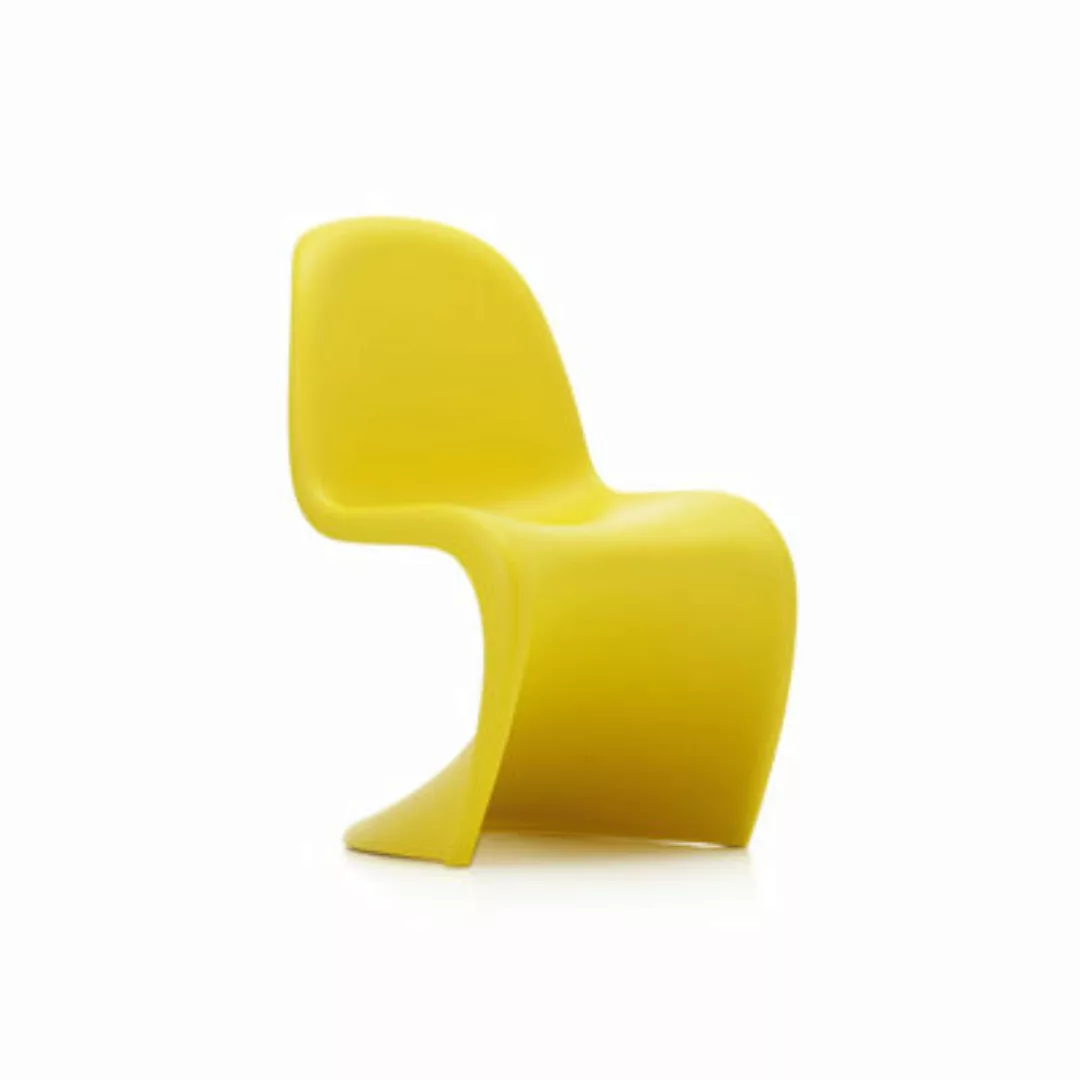 Kinderstuhl Panton Junior plastikmaterial gelb / By Verner Panton, 1959 - günstig online kaufen