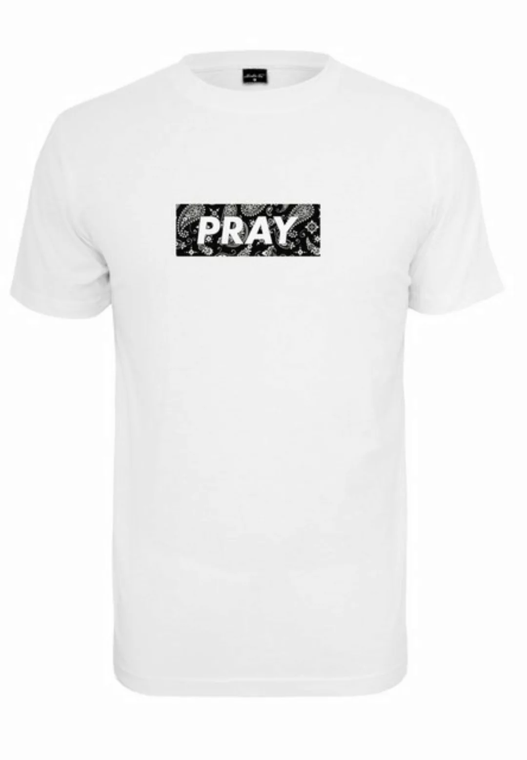 MisterTee T-Shirt "MisterTee Herren Bandana Box Pray Tee" günstig online kaufen