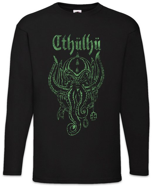 Urban Backwoods Langarmshirt Cthülhü Langarm T-Shirt H. P. Lovecraft Miskat günstig online kaufen