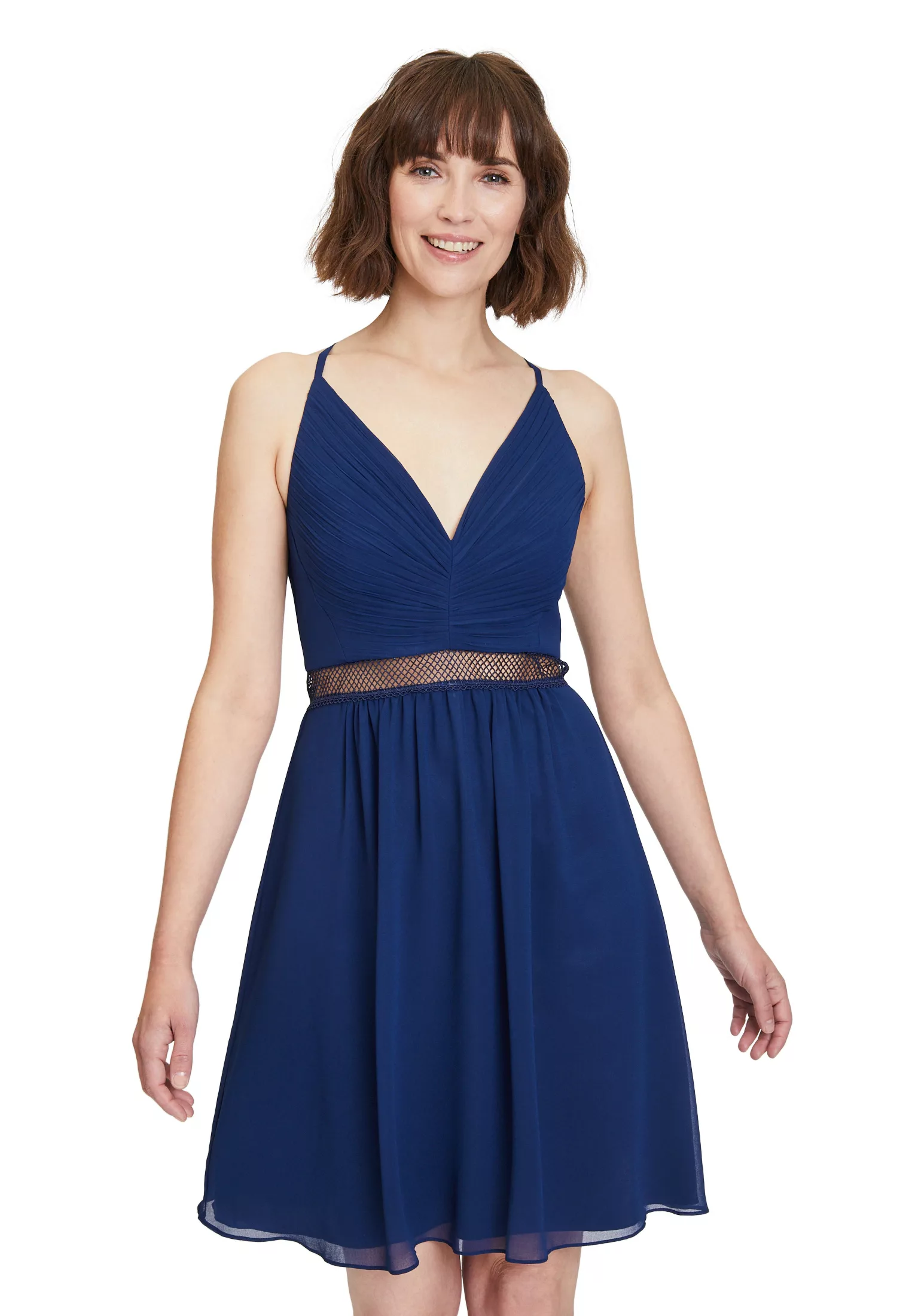 Vera Mont Cocktailkleid "Vera Mont Cocktailkleid mit Raffung", Bunddetail günstig online kaufen