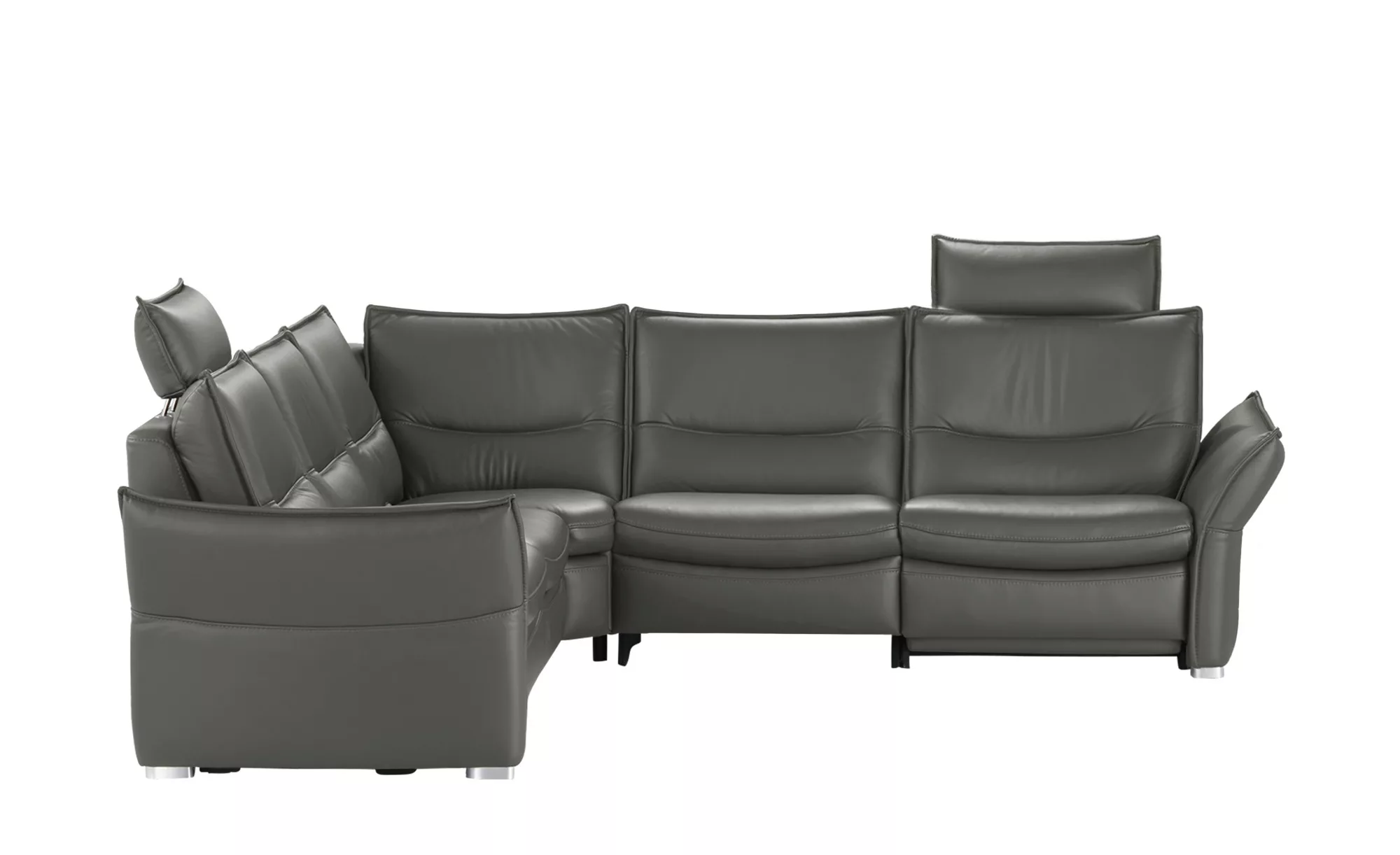 Musterring Ecksofa  MR250 ¦ grau ¦ Maße (cm): B: 273 H: 91 T: 273 Polstermö günstig online kaufen