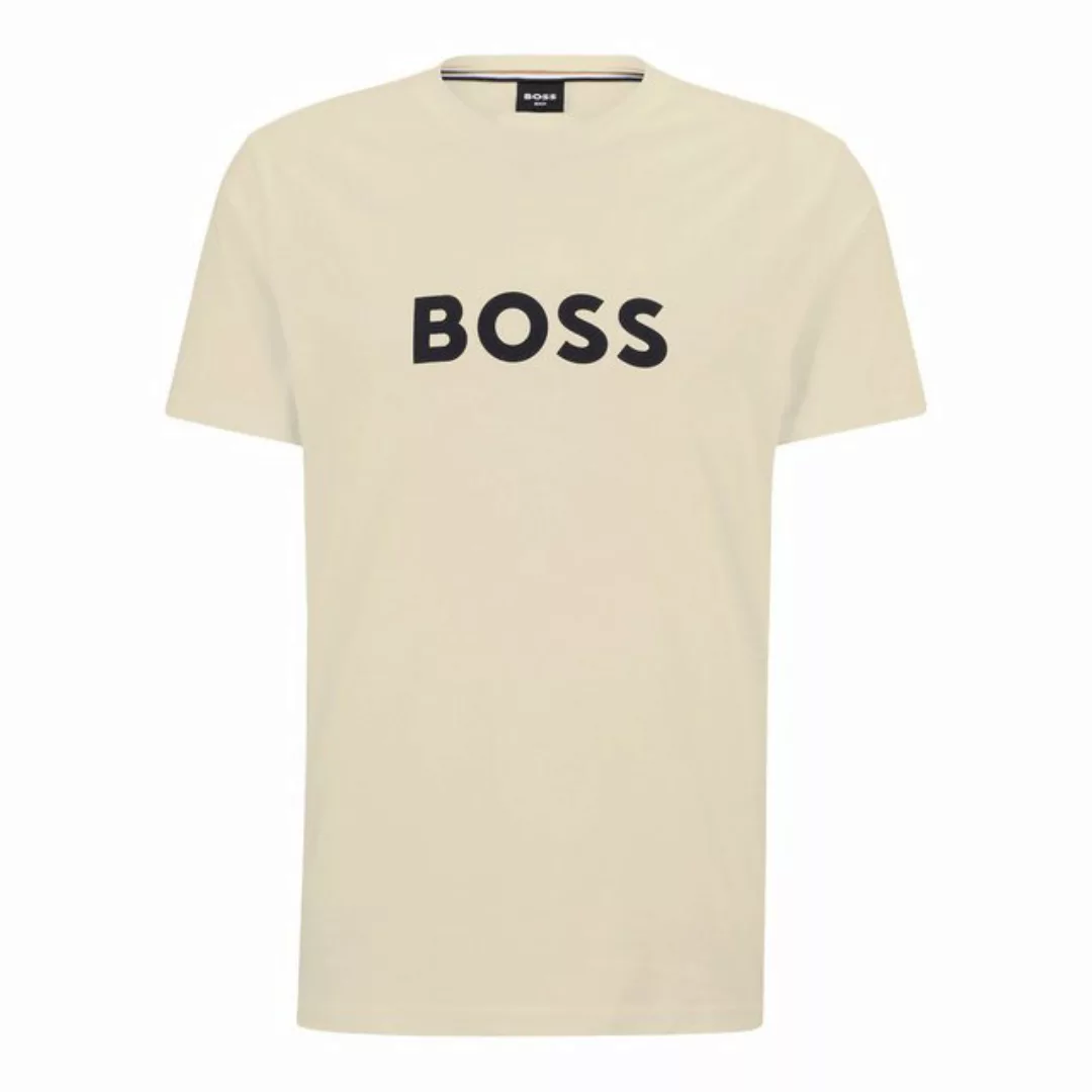 BOSS T-Shirt T-Shirt RN mit großem Markenprint auf der Brust günstig online kaufen