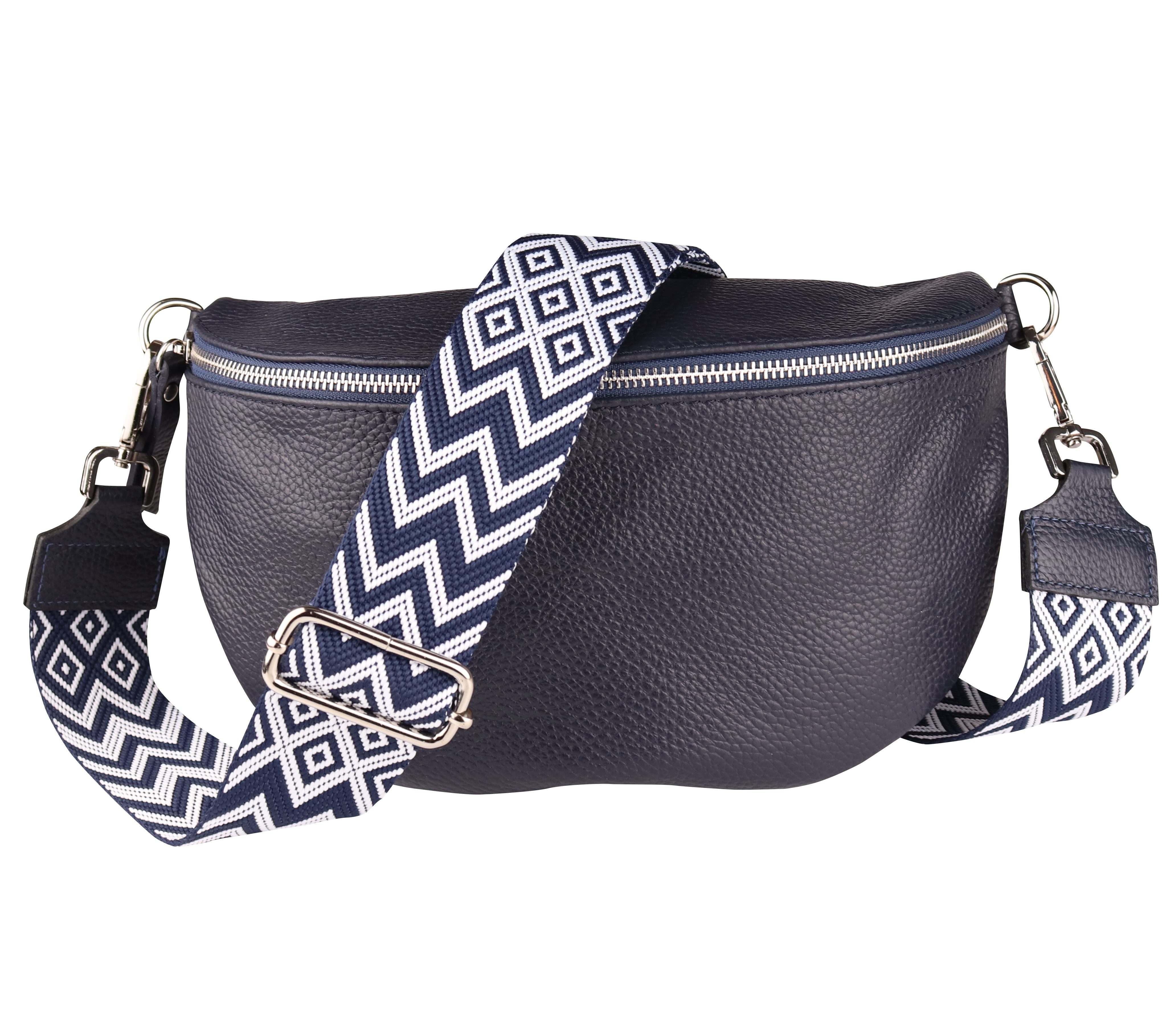 MIRROSI Bauchtasche mit GOLDENER Reißverschluss Damen, günstig online kaufen