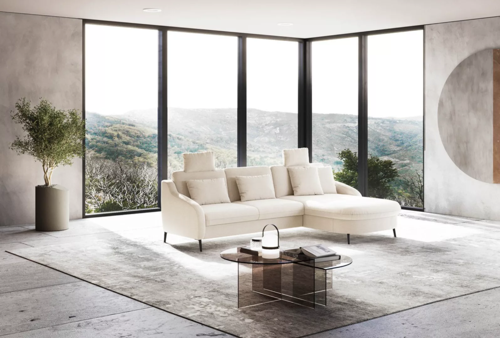 sit&more Ecksofa »Soul L-Form«, wahlweise mit Bettfunktion und Bettkasten o günstig online kaufen