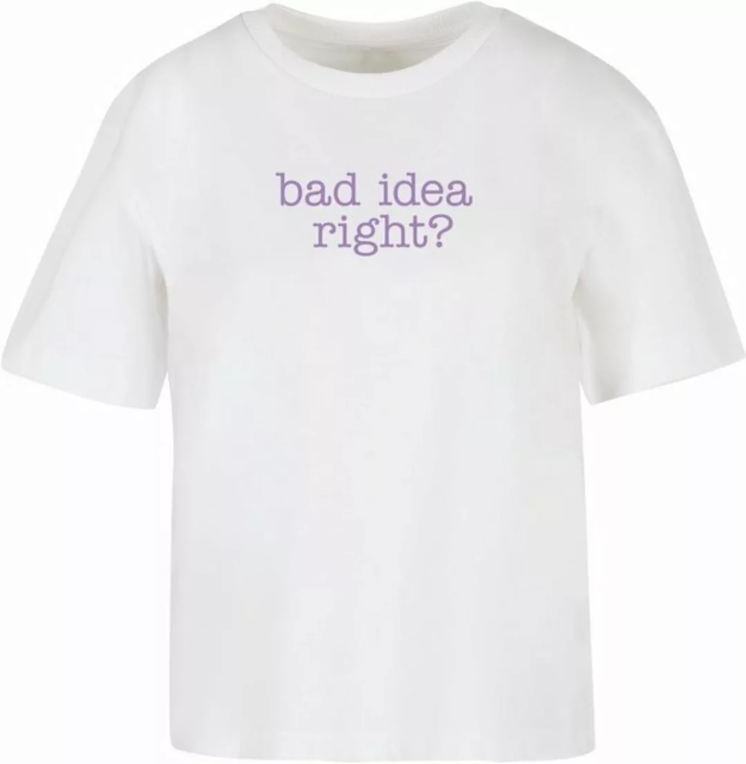 Miss Tee T-Shirt "Miss Tee Bad Idea Tee" günstig online kaufen