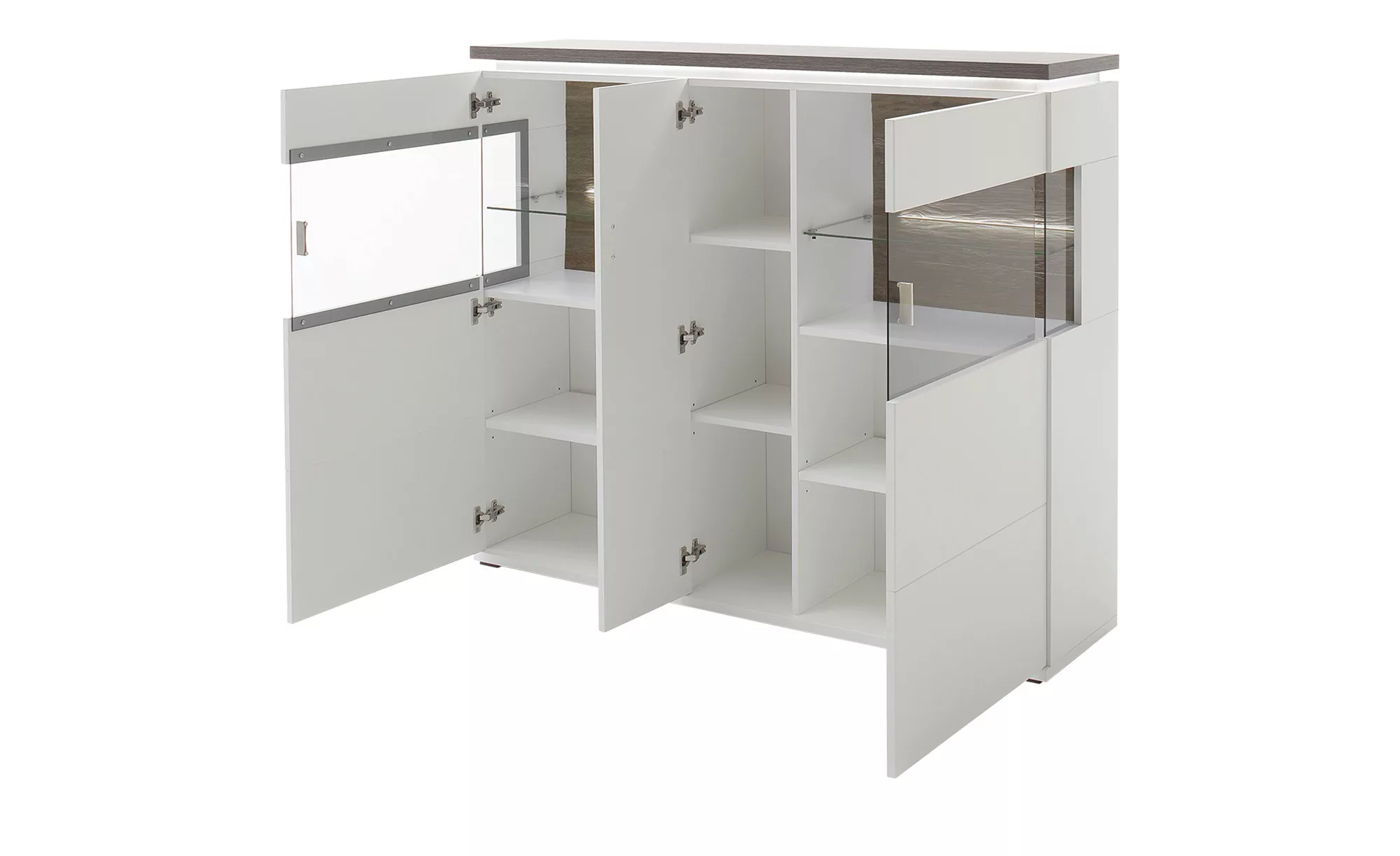 MCA furniture Beistellschrank 150 x 125 x 37 cm (B/H/T) günstig online kaufen