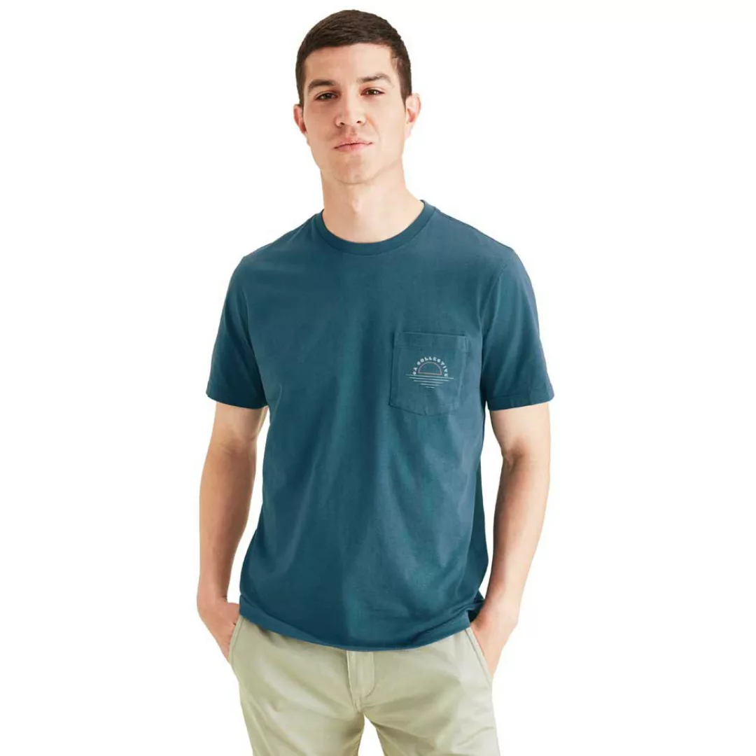 Dockers Graphic Kurzarm-t-shirt Mit Tasche 2XL Dockers Sunset 2 D günstig online kaufen