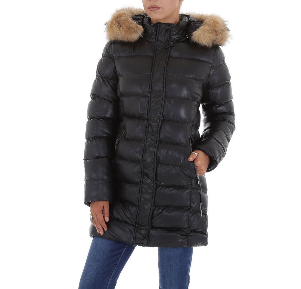 Ital-Design Steppjacke Damen Freizeit (87256447) Kapuze (abnehmbar) Gefütte günstig online kaufen