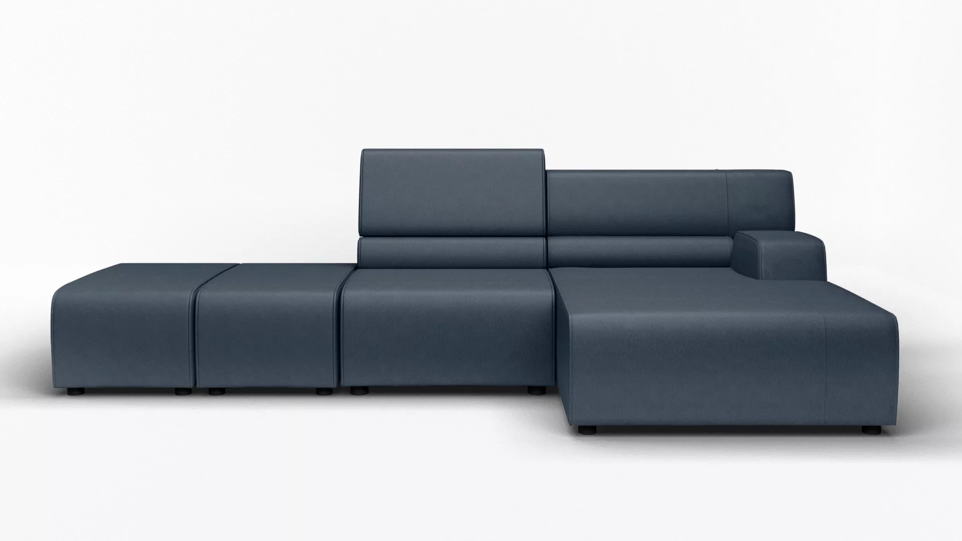 Egoitaliano Ecksofa "Babouche, Designsofa mit außergewöhnlichem Sitzkomfort günstig online kaufen