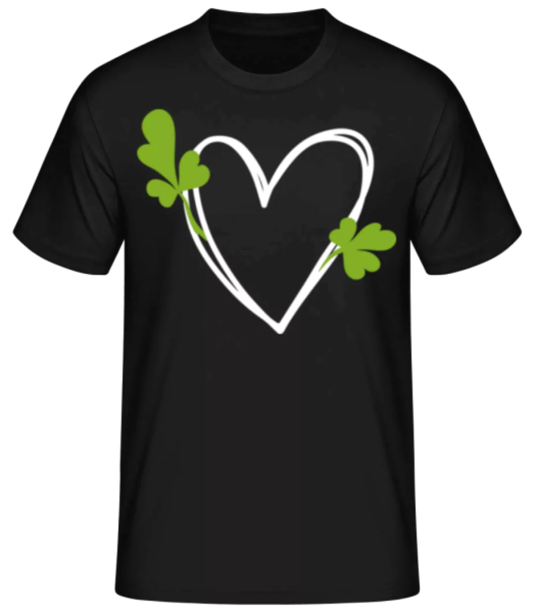 St Patrick's Day Herz · Männer Basic T-Shirt günstig online kaufen