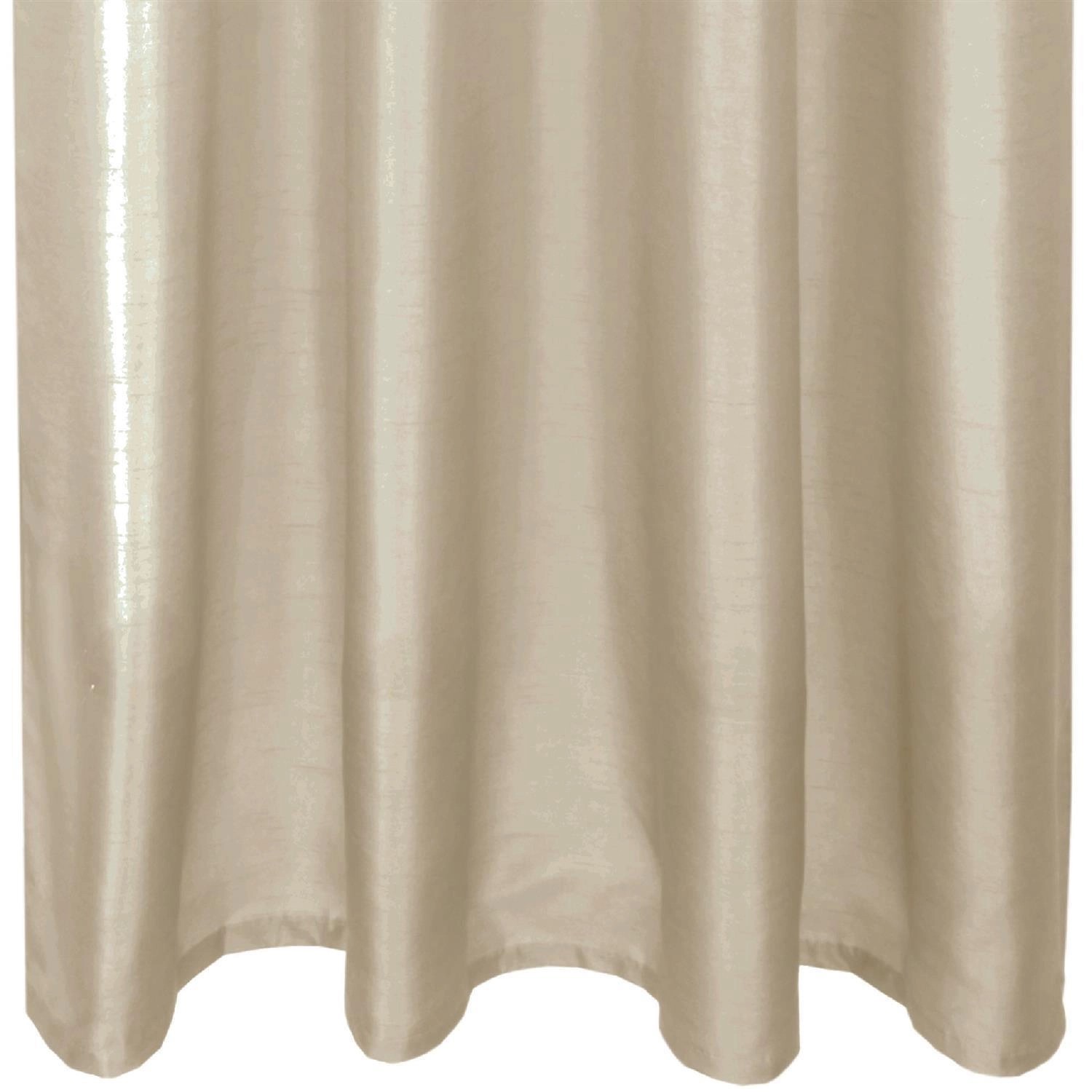 Bestlivings Gardine Blickdicht Taupe 140 cm x 245 cm Band Taupe Hell günstig online kaufen