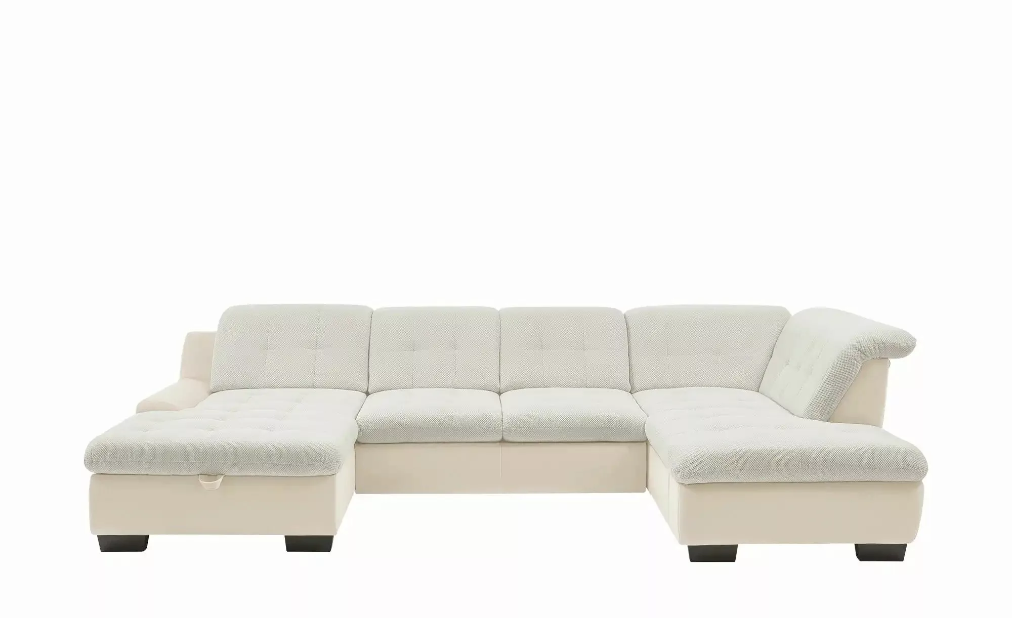 Lounge Collection Wohnlandschaft  Davinci ¦ creme ¦ Maße (cm): B: 346 H: 10 günstig online kaufen