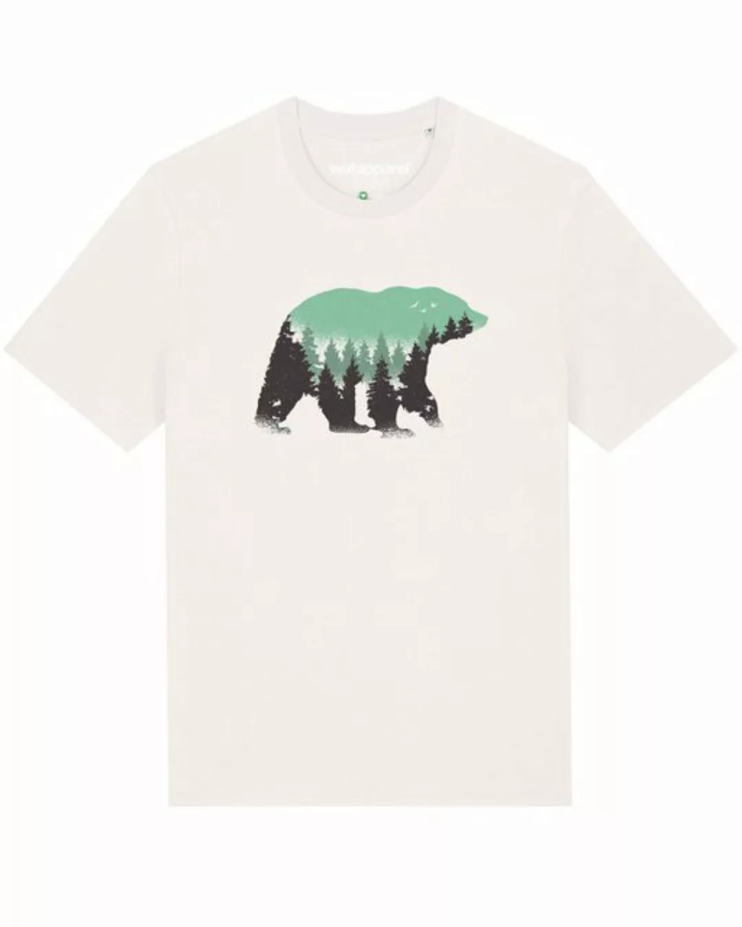 wat? Apparel Print-Shirt Waldbär (1-tlg) günstig online kaufen