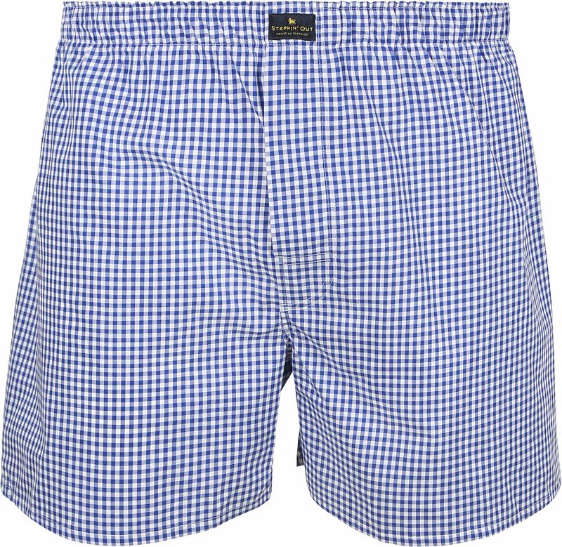 Steppin' Out Boxershort Vichy Royal - Größe M günstig online kaufen