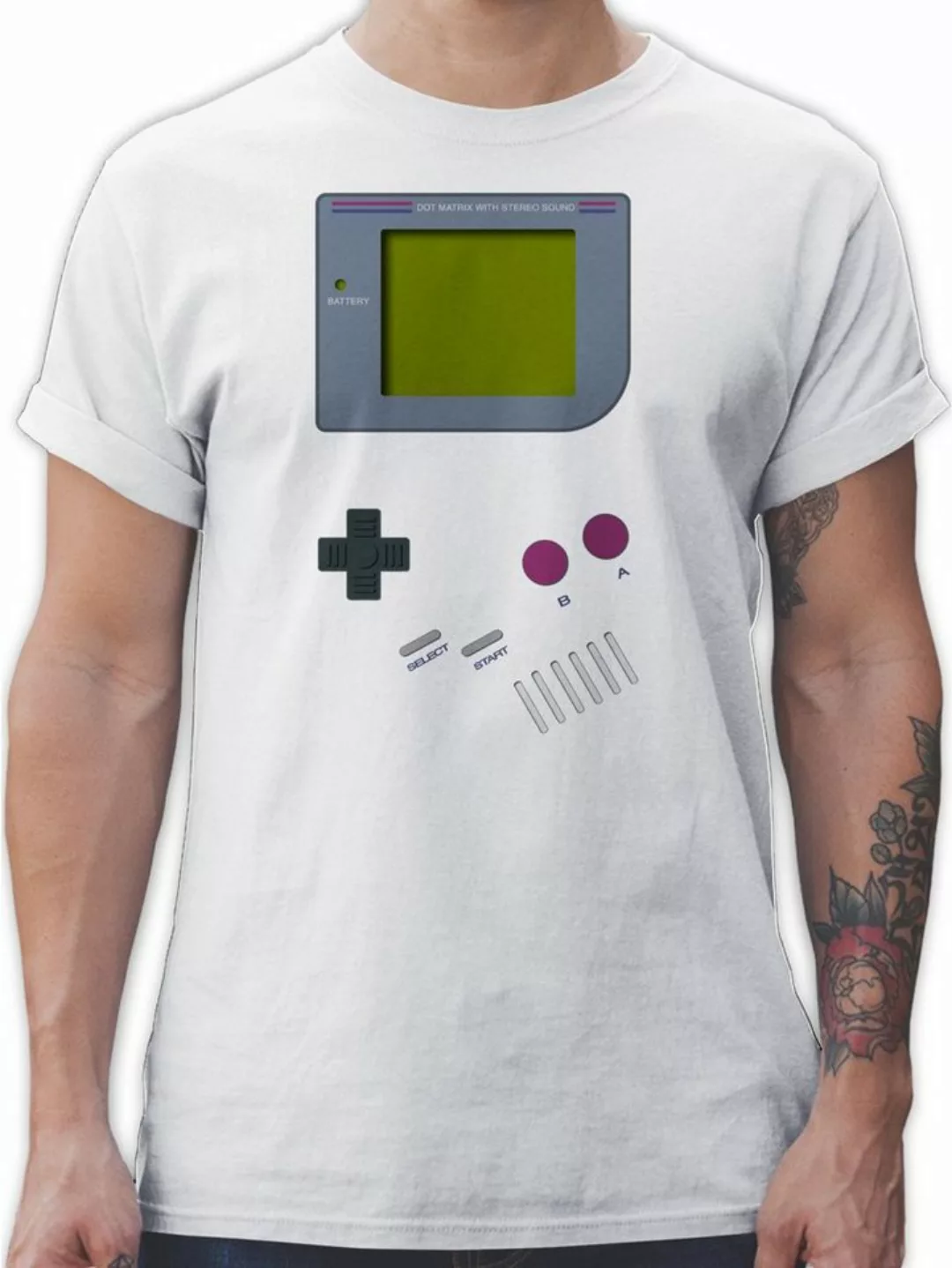 Shirtracer T-Shirt Gameboy Karneval & Fasching günstig online kaufen