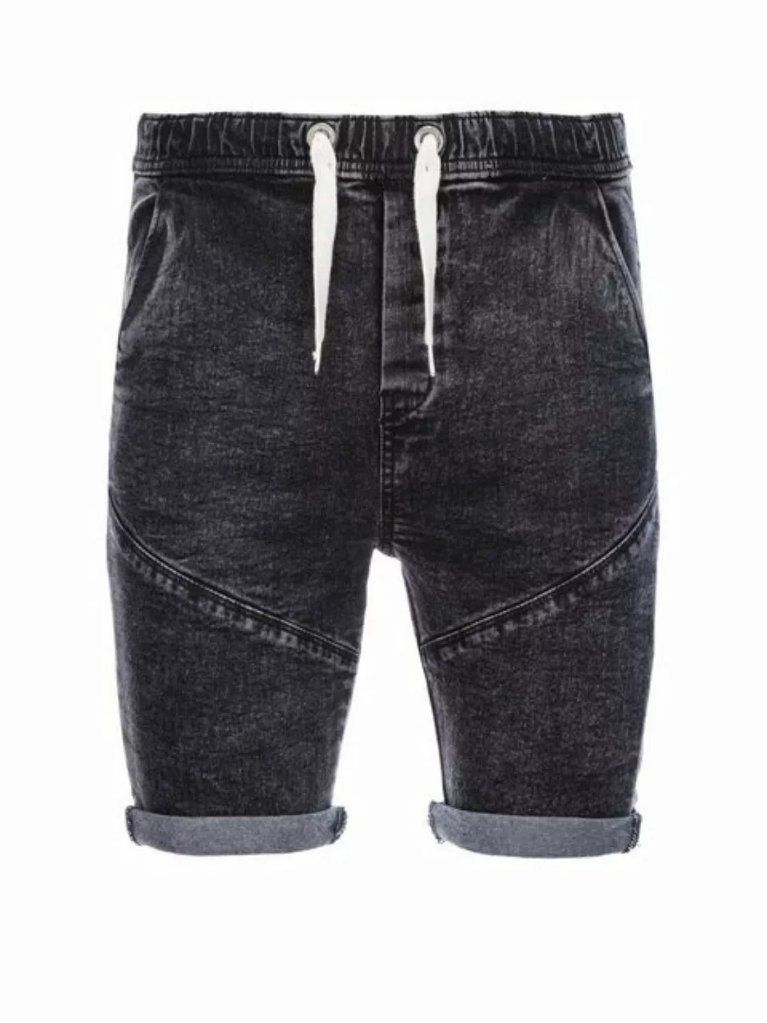 OMBRE Shorts Ombre Herren Denim-Shorts - schwarz W361 L günstig online kaufen