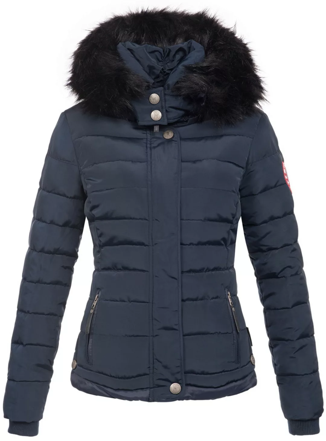 Navahoo Steppjacke "Chloe", hochwertige Winterjacke mit abnehmbarer Kapuze günstig online kaufen