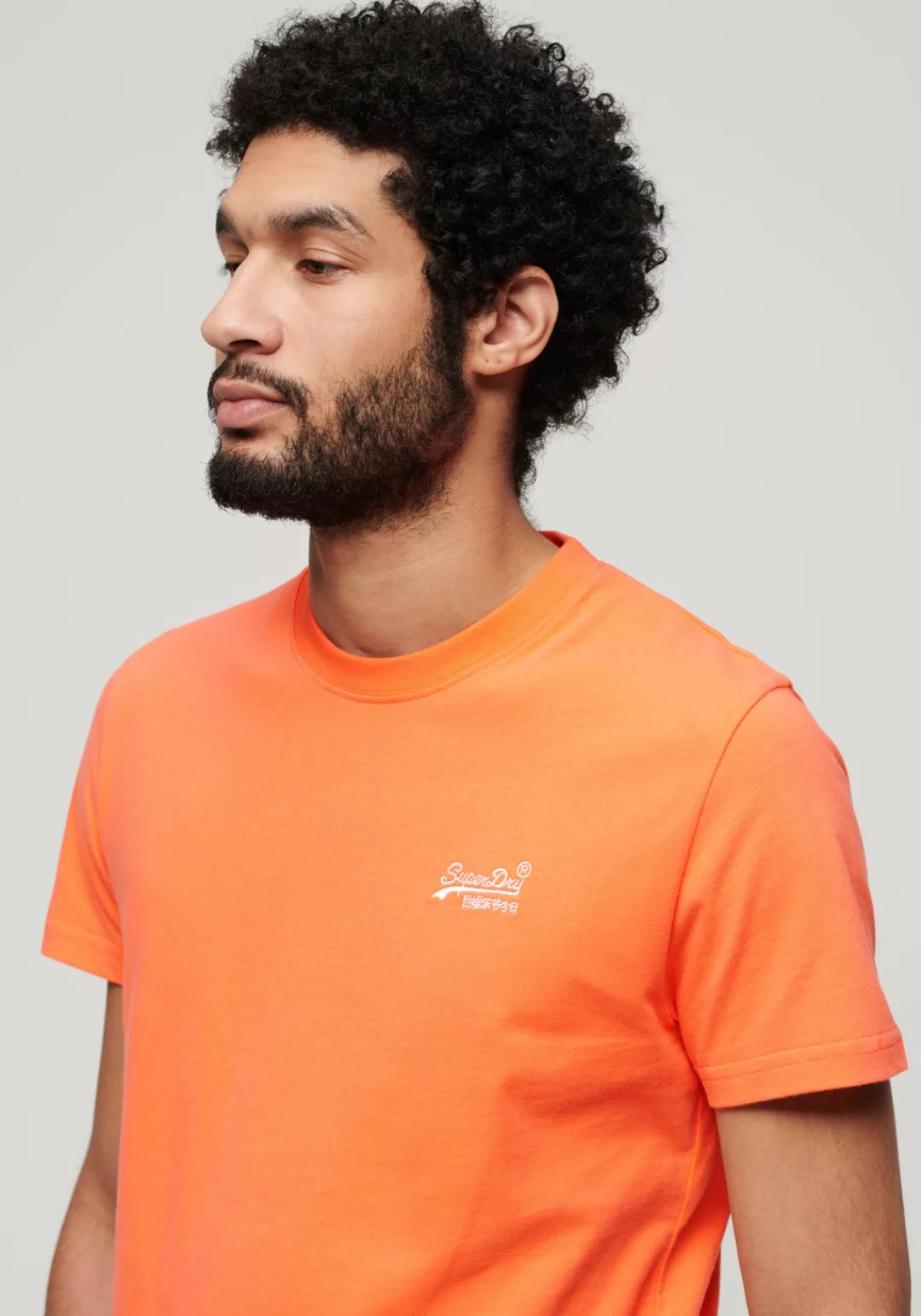 Superdry Rundhalsshirt Organic Cotton Essential Logo T-Shirt günstig online kaufen