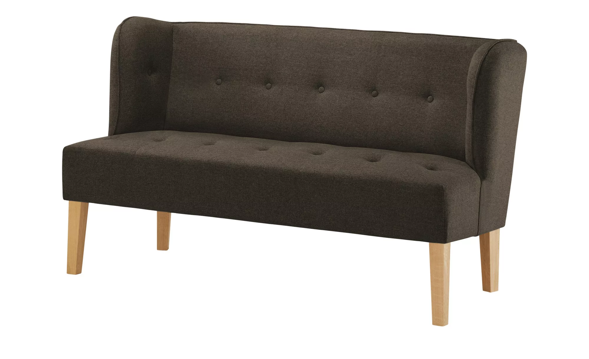 switch Küchensofa Webstoff  Astonia - braun - 160 cm - 88 cm - 74,5 cm - Bä günstig online kaufen