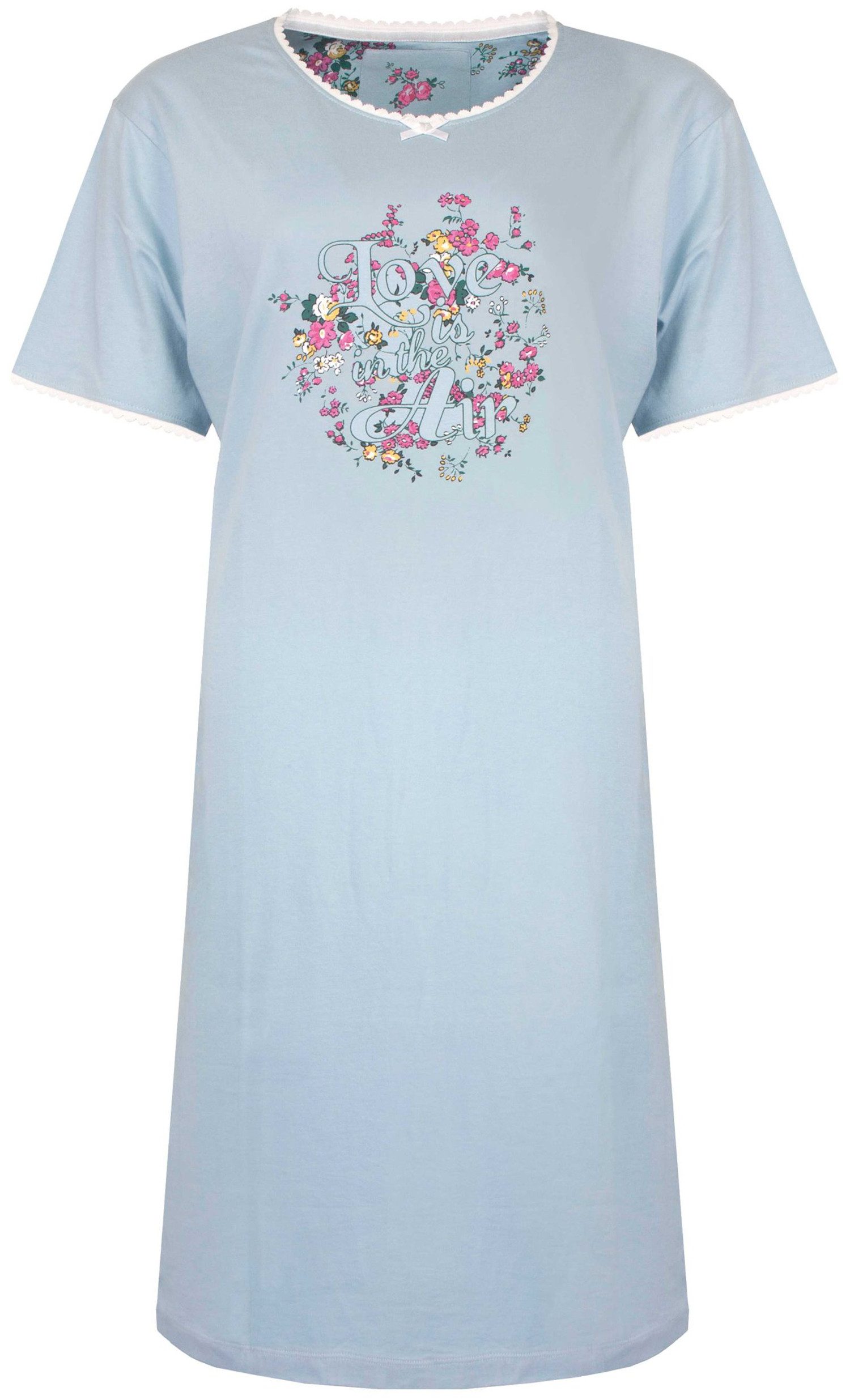 Tenderness Nachthemd Damen Schlafshirt mit kurzem günstig online kaufen