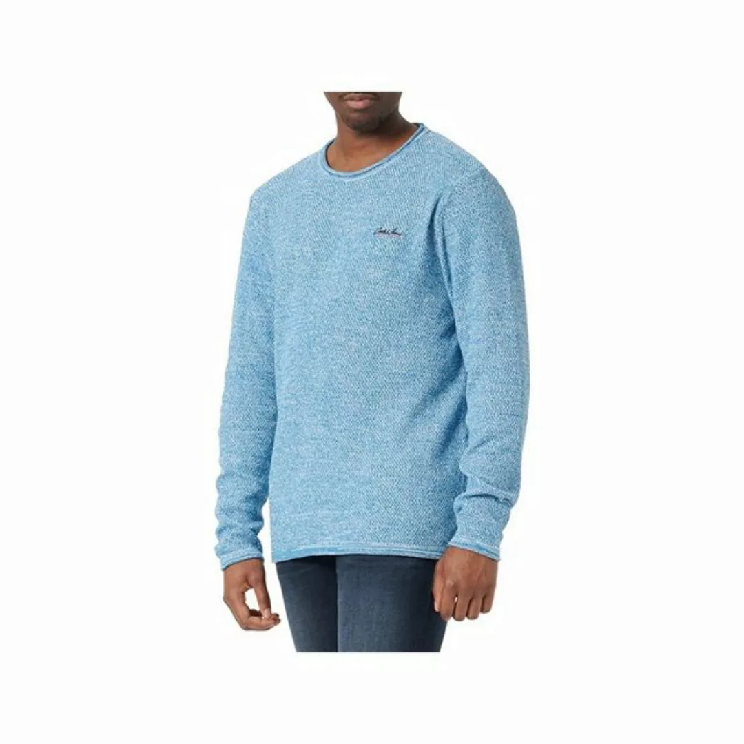 Jack & Jones Rundhalspullover hell-blau (1-tlg) günstig online kaufen