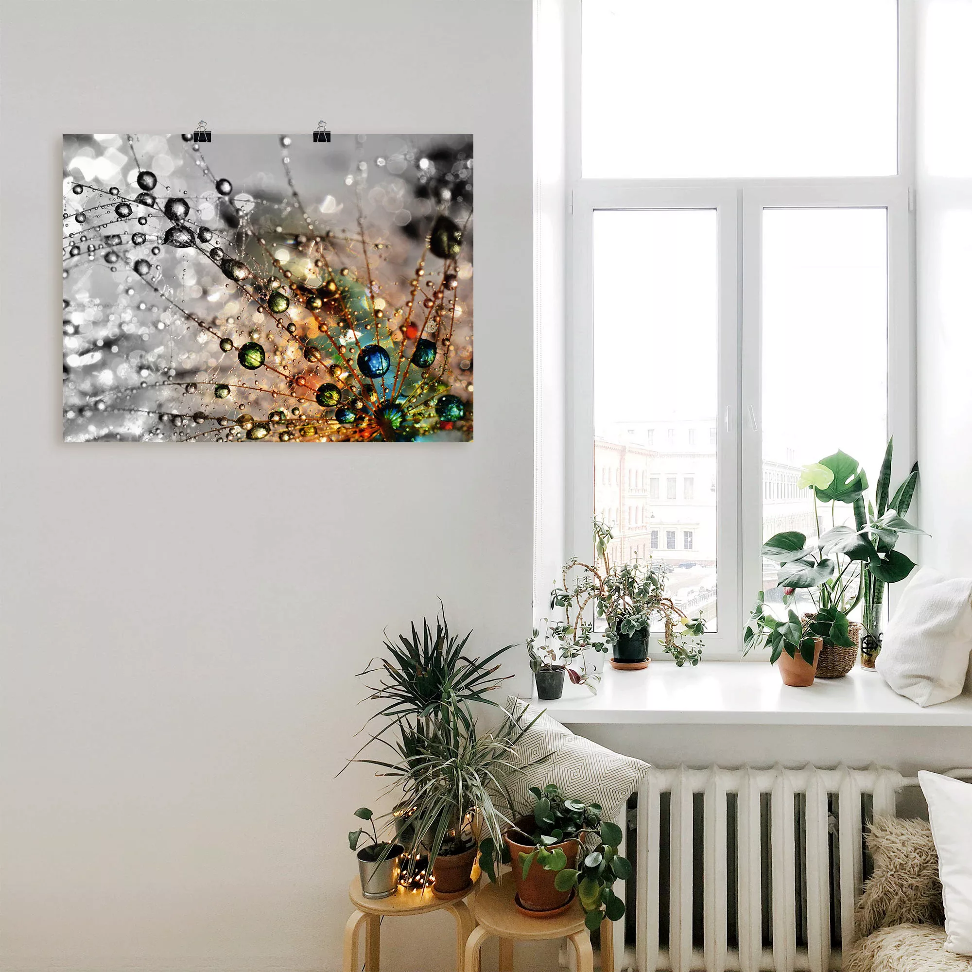 Artland Wandbild »Farbenfrohe Natur«, Blumen, (1 St.), als Alubild, Outdoor günstig online kaufen
