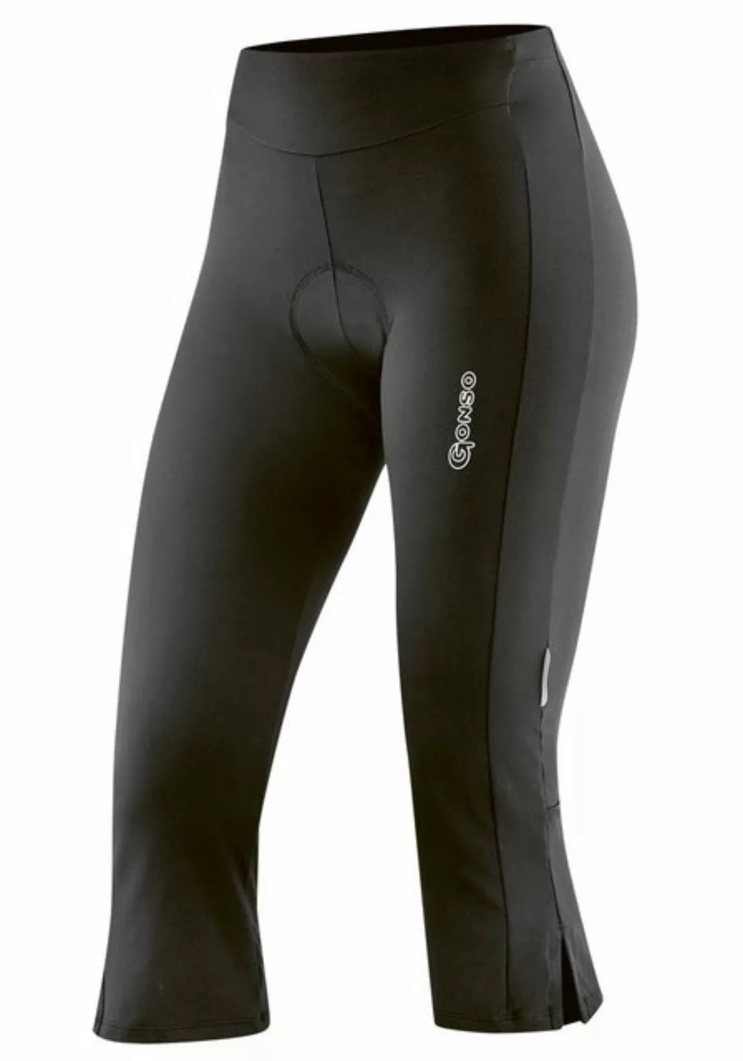 Gonso Fahrradhose "Jane", Damen 3/4 Radhose mit Sitzpolster, atmungsaktive günstig online kaufen