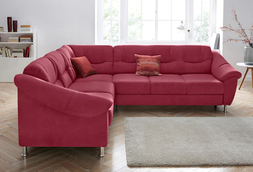 sit&more Ecksofa "Salsa L-Form", mit Federkern, wahlweise mit Bettfunktion günstig online kaufen