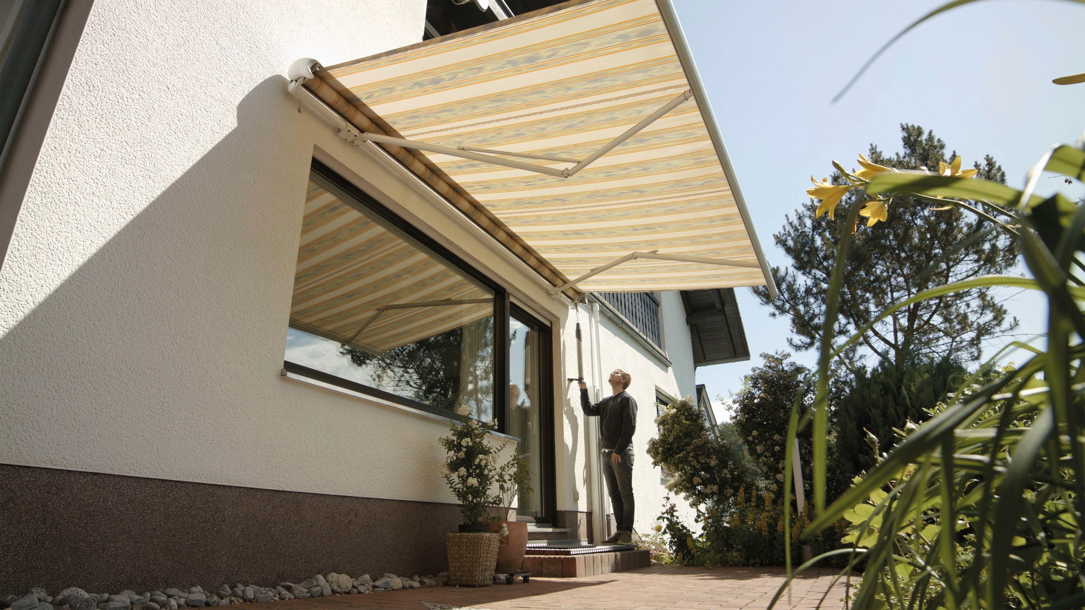 Schellenberg Funk-Markisenantrieb Smart Home Premium günstig online kaufen
