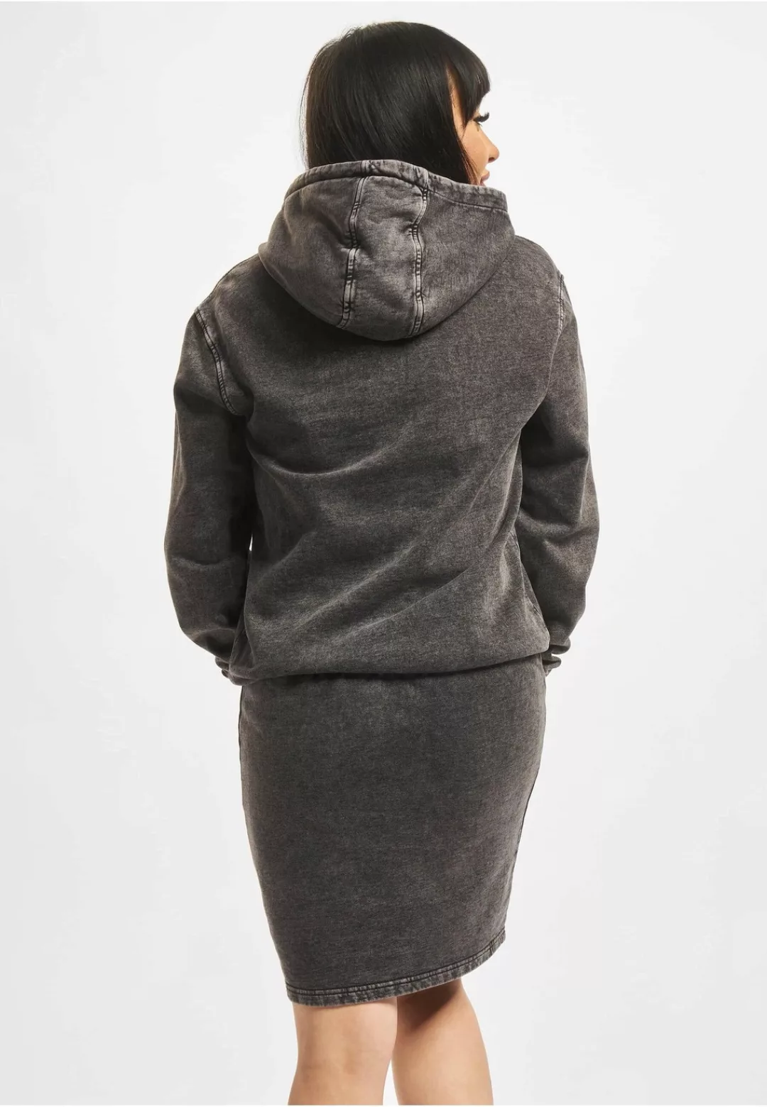 DEF Shirtkleid "DEF Damen Basic Hoody Dress", (1 tlg.) günstig online kaufen