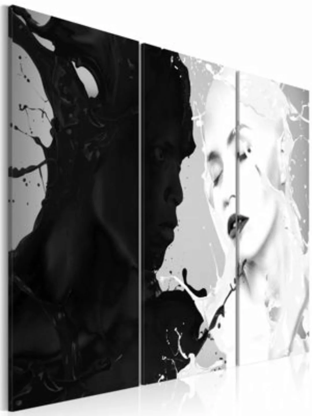 artgeist Wandbild Paradox of feelings schwarz/weiß Gr. 60 x 40 günstig online kaufen