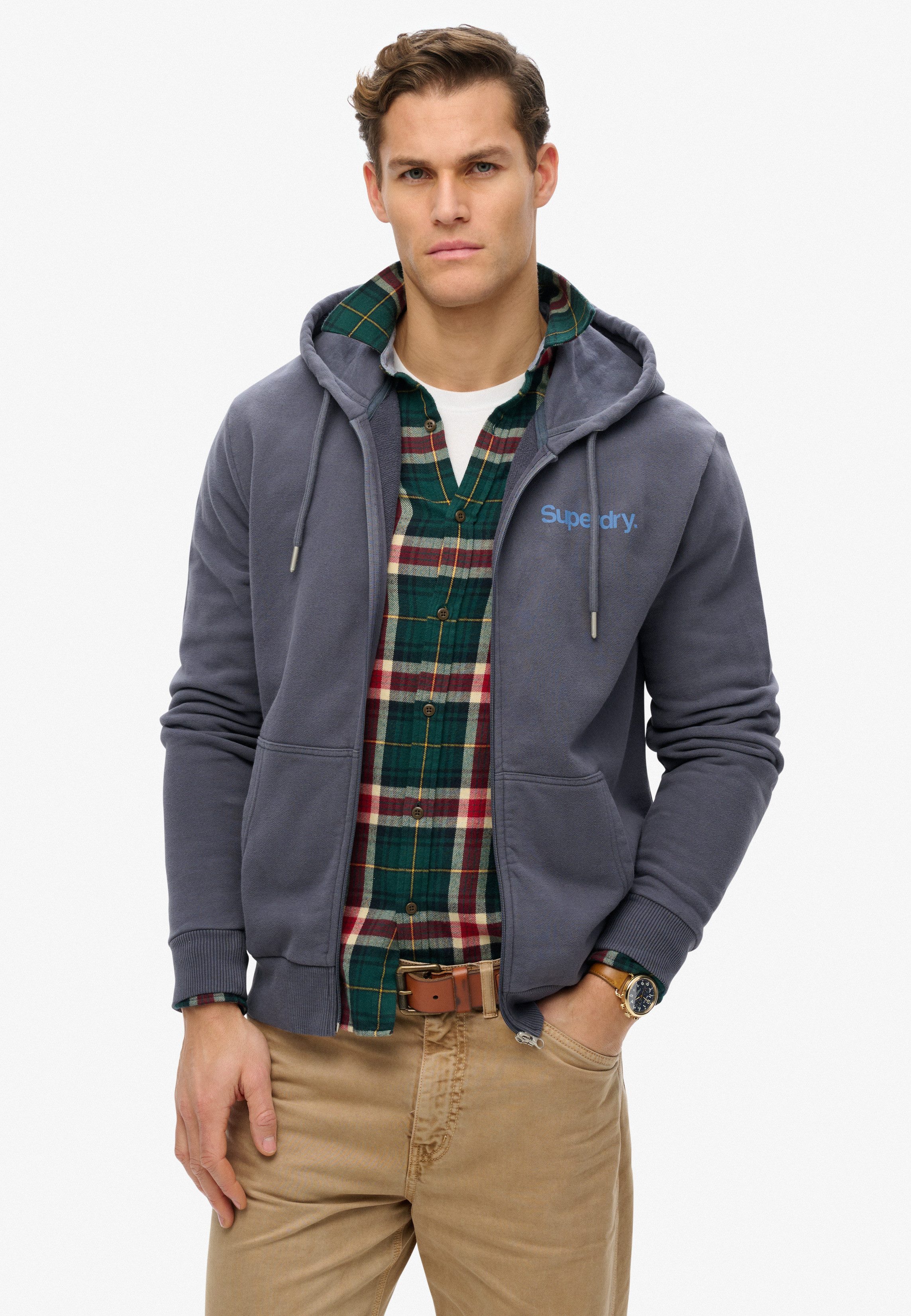 Superdry Kapuzensweatjacke CORE LOGO CITY ZIPHOOD günstig online kaufen